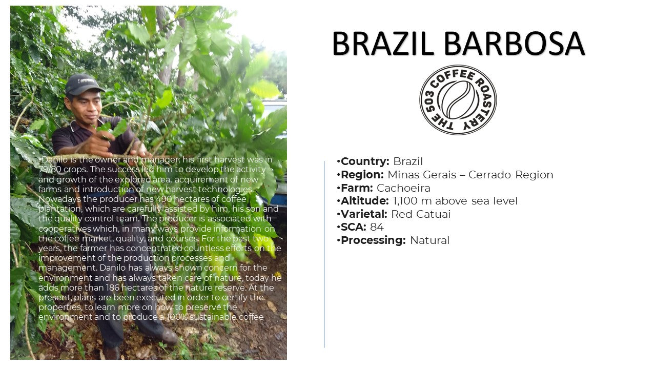 BRAZIL BARBOSA ESPRESSO ROAST